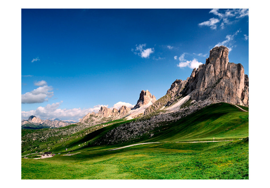 Foto tapete - Passo di Giau - Dolomites, Italy cena un informācija | Fototapetes | 220.lv