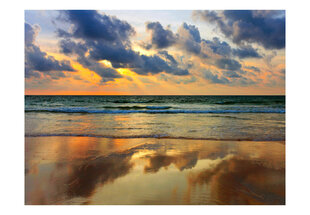 Foto tapete - Colorful sunset over the sea cena un informācija | Fototapetes | 220.lv