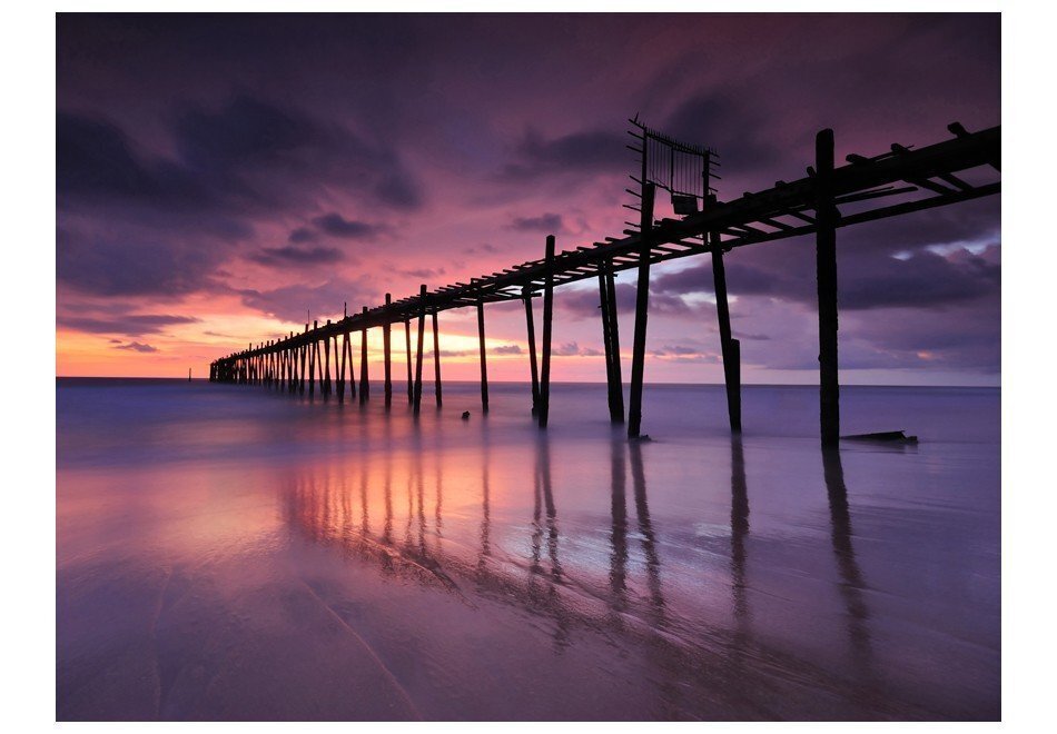 Foto tapete - Wooden pier cena un informācija | Fototapetes | 220.lv