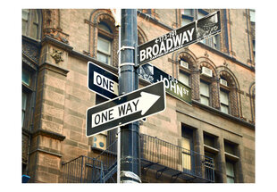 Foto tapete - All roads lead to Broadway цена и информация | Фотообои | 220.lv