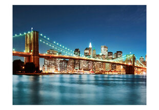 Foto tapete - Sparkling Brooklyn Bridge cena un informācija | Fototapetes | 220.lv