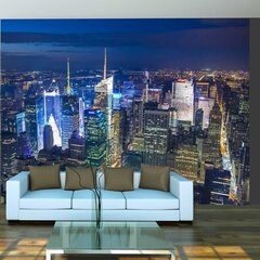 Foto tapete - Manhattan - night цена и информация | Фотообои | 220.lv