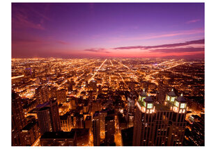 Foto tapete - Chicago by night цена и информация | Фотообои | 220.lv