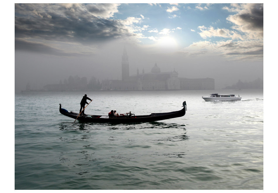 Foto tapete - Gondola ride in Venice cena un informācija | Fototapetes | 220.lv