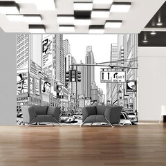 Foto tapete - Street in New York city цена и информация | Фотообои | 220.lv
