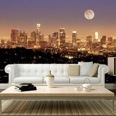 Foto tapete - The moon over the City of Angels цена и информация | Фотообои | 220.lv