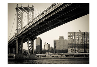 Foto tapete - Manhattan Bridge, New York цена и информация | Фотообои | 220.lv