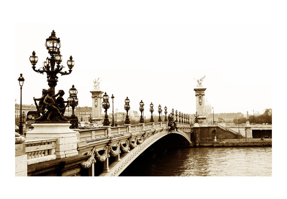 Foto tapete - Alexander III Bridge, Paris cena un informācija | Fototapetes | 220.lv