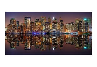 XXL foto tapete - Gold reflections - NYC cena un informācija | Fototapetes | 220.lv