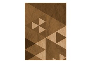 Foto tapete - Brown patchwork цена и информация | Фотообои | 220.lv