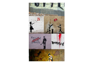 Foto tapete - Banksy - a collage цена и информация | Фотообои | 220.lv