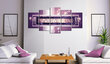Glezna - Purple cascade cena un informācija | Gleznas | 220.lv