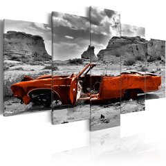 Glezna - Orange car цена и информация | Картины | 220.lv