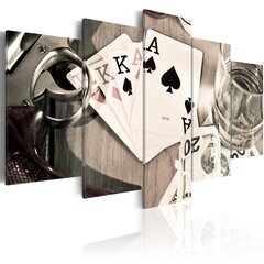 Glezna - Poker night cena un informācija | Gleznas | 220.lv
