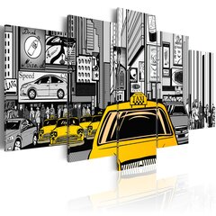 Glezna - Cartoon taxi цена и информация | Картины | 220.lv