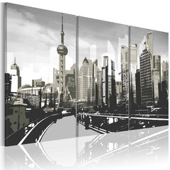 Glezna - Grey Shanghai цена и информация | Картины | 220.lv