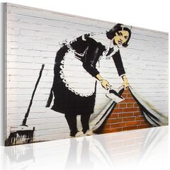 Glezna - Cleaning lady (Banksy) cena un informācija | Gleznas | 220.lv