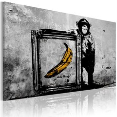 Glezna - Inspired by Banksy - black and white цена и информация | Картины | 220.lv