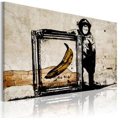 Glezna - Inspired by Banksy - sepia цена и информация | Картины | 220.lv