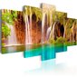 Glezna - Forest waterfall цена и информация | Gleznas | 220.lv