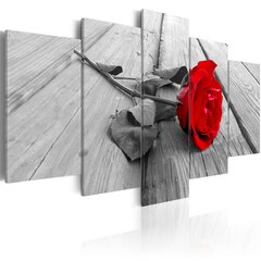 Glezna - Rose on wood цена и информация | Картины | 220.lv