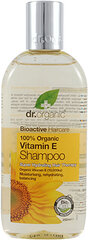 Dr. Organic Vitamin E šampūns 265 ml cena un informācija | Šampūni | 220.lv