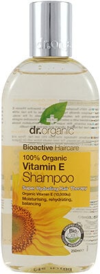 Dr. Organic Vitamin E šampūns 265 ml цена и информация | Šampūni | 220.lv