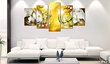 Glezna - Yellow Admiration цена и информация | Gleznas | 220.lv