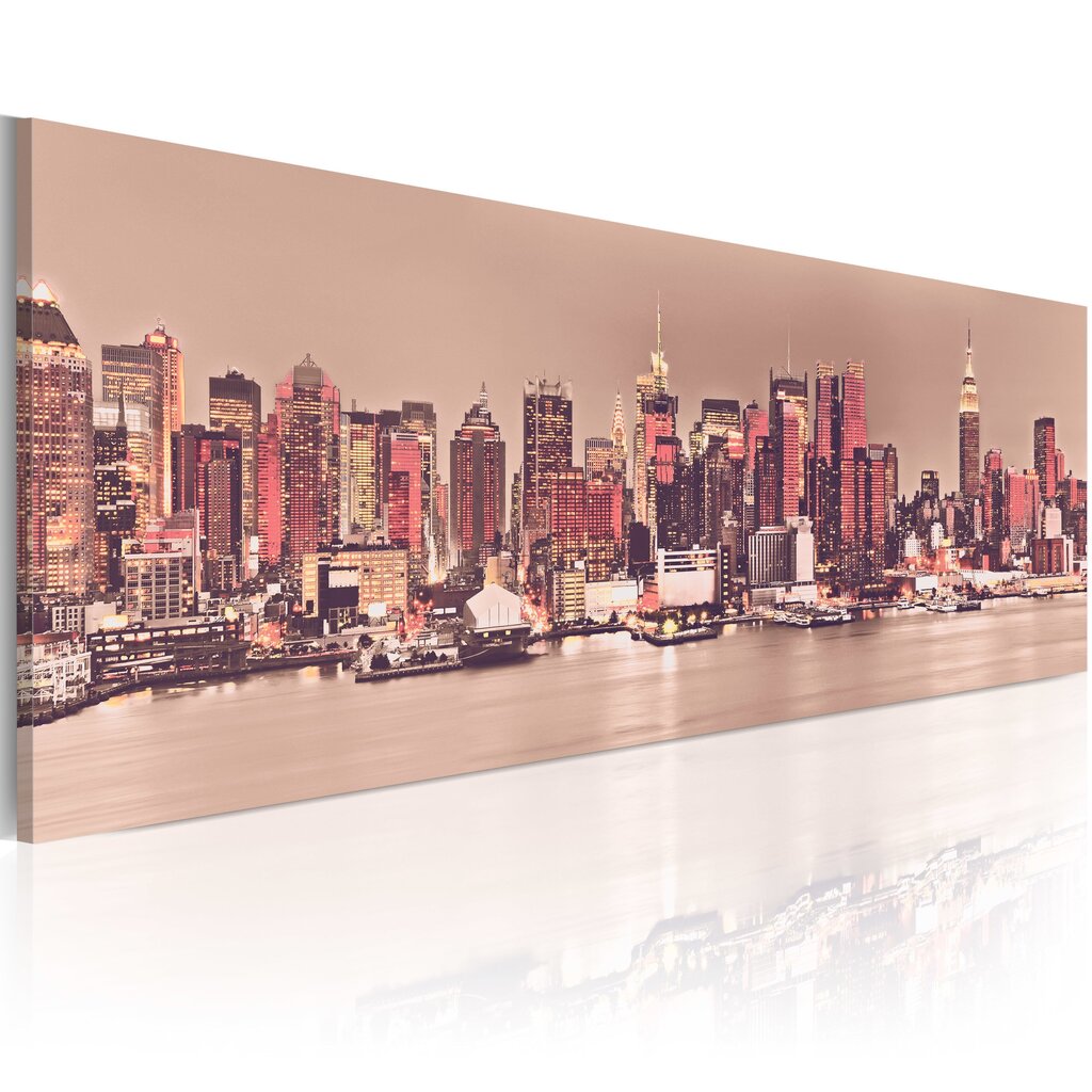 Glezna - New York - City of Light цена и информация | Gleznas | 220.lv