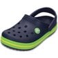 Crocs™ apavi zēniem Crocband Clog, Navy/Wolt Green cena un informācija | Gumijas klogi bērniem | 220.lv