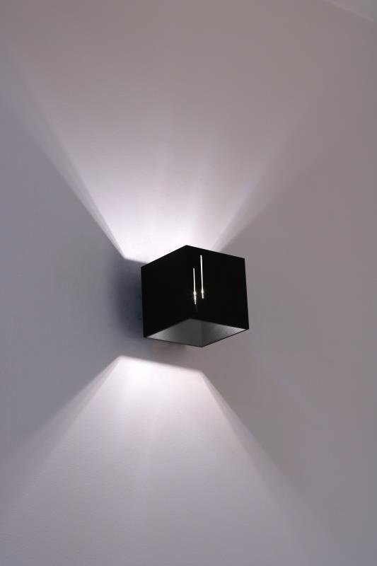 Lampex lampa Quado Modern цена и информация | Sienas lampas | 220.lv