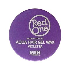 Stipras fiksācijas matu vasks Red One Aqua 150 ml, Violetta cena un informācija | Matu veidošanas līdzekļi | 220.lv