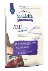 Sanabelle ar strausu gaļu Adult Ostrich, 10 kg cena un informācija | Sausā barība kaķiem | 220.lv