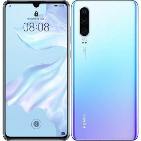 Huawei P30 Dual SIM, 128 GB, Breathing Crystal cena un informācija | Mobilie telefoni | 220.lv