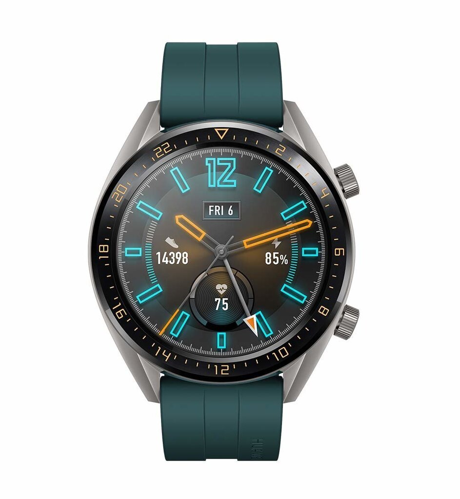 Huawei Watch GT Active Dark Green cena un informācija | Viedpulksteņi (smartwatch) | 220.lv