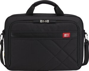 Case Logic DLC-117 Casual Laptop Bag 16 - BLACK cena un informācija | Somas portatīvajiem datoriem | 220.lv
