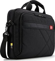 Case Logic DLC-117 Casual Laptop Bag 16 - BLACK cena un informācija | Somas portatīvajiem datoriem | 220.lv