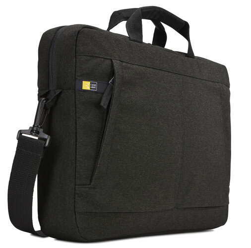 Portatīvo datoru somas Case Logic Huxton Attaché 14 HUXA-114 BLACK (3203127) cena un informācija | Somas portatīvajiem datoriem | 220.lv