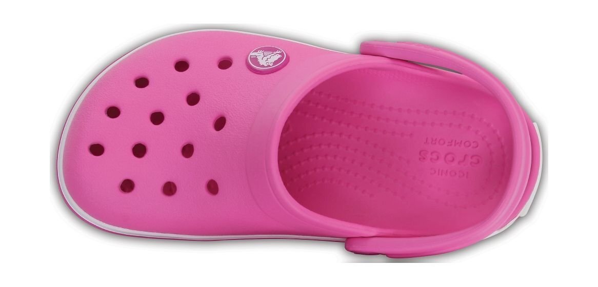 Apavi bērniem Crocs Kids' Crocband Clog, Party Pink cena un informācija | Gumijas klogi bērniem | 220.lv