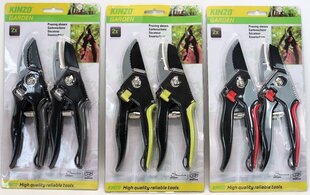 Набор ножниц для резки веток Kinzo, 2 шт. цена и информация | Садовые инструменты | 220.lv
