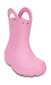 Gumijas zābaki bērniem Crocs Kids' Handle It Rain Boot, Carnation cena un informācija | Gumijas zābaki bērniem | 220.lv