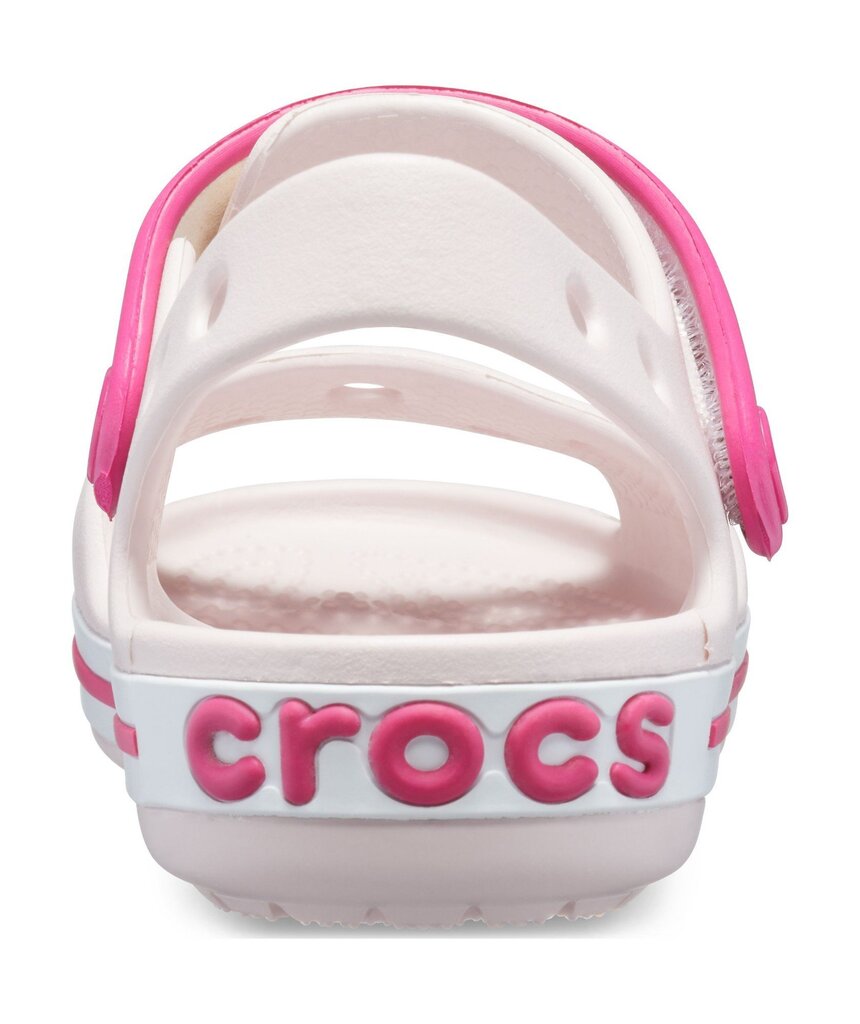 Sandales Crocs Kids' Crocband Sandal, Barely Pink/Candy Pink cena un informācija | Bērnu sandales | 220.lv