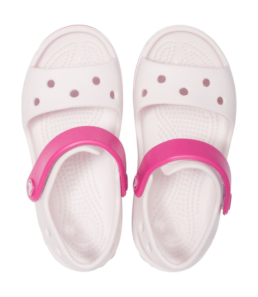 Sandales Crocs Kids' Crocband Sandal, Barely Pink/Candy Pink cena un informācija | Bērnu sandales | 220.lv