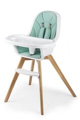 Стульчик для кормления Kinderkraft Tixi, turquoise цена и информация | Стульчики для кормления | 220.lv