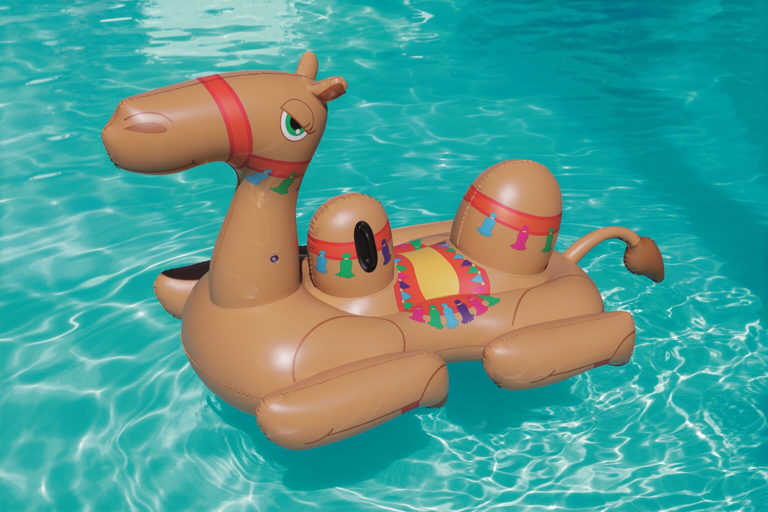 Piepūšamais ūdens plosts Bestway Camel Pool Float, 221x132 cm cena un informācija | Piepūšamās rotaļlietas un pludmales preces | 220.lv
