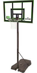 Мобильная баскетбольная стойка Spalding NBA Highlight Acrylic, 42" цена и информация | Баскетбольные стойки | 220.lv