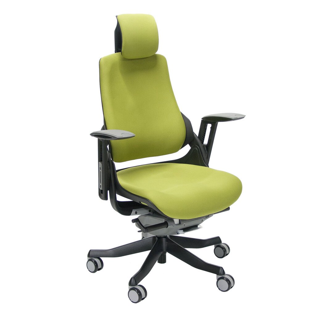 Biroja krēsls Wau, zaļš/ melns цена и информация | Biroja krēsli | 220.lv
