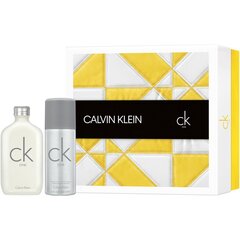 Набор Calvin Klein CK One: EDT для женщин / мужчин 100 мл + дезодорант для женщин / мужчин 150 мл цена и информация | Женские духи | 220.lv