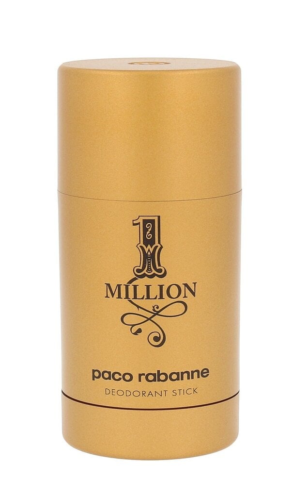 Dezodorants Paco Rabanne 1 Million vīriešiem 75 ml цена и информация | Parfimēta vīriešu kosmētika | 220.lv