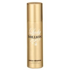 Paco Rabanne Lady Million izsmidzināms dezodorants 150 ml. cena un informācija | Parfimēta sieviešu kosmētika | 220.lv